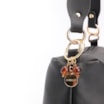 Bolsa Transversal Couro Preto - imagem 8