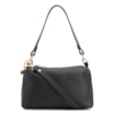 Bolsa Transversal Couro Preto - imagem 1