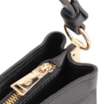 Bolsa Transversal Couro Preto - imagem 5