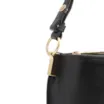 Bolsa Transversal Couro Preto - imagem 6