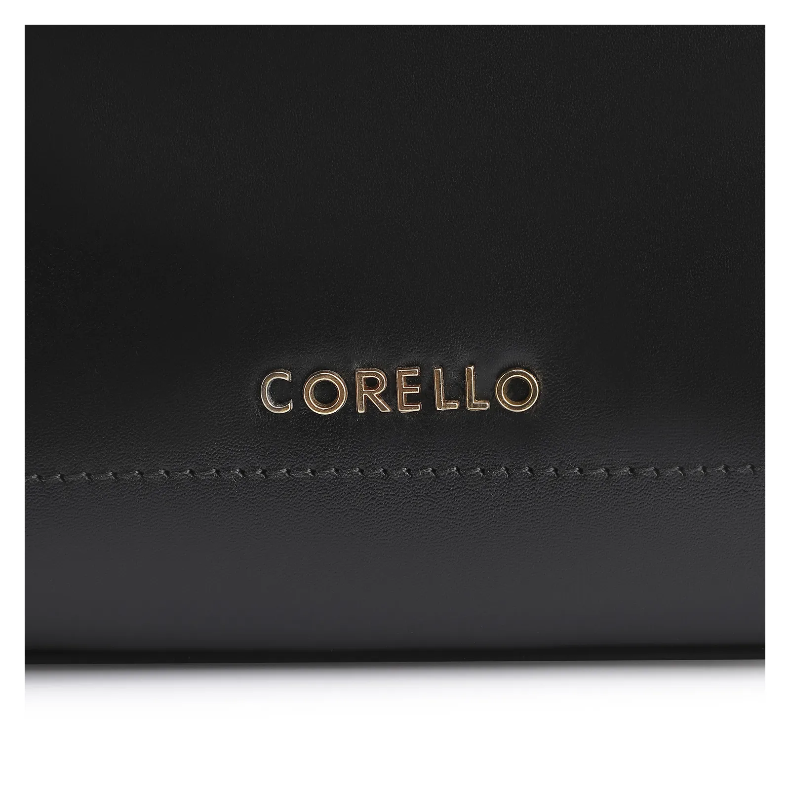 Bolsa Transversal Couro Preto