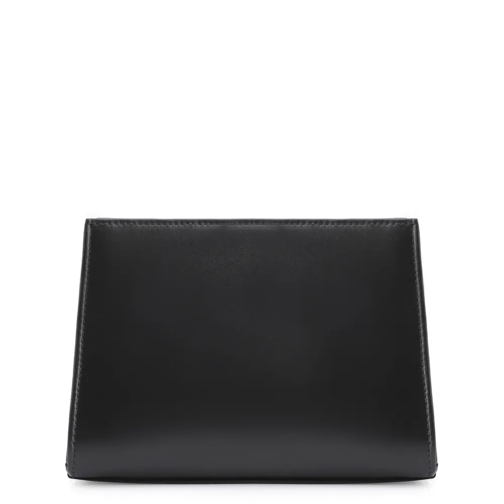 Bolsa Transversal Couro Preto - imagem 3