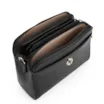 Bolsa Transversal Couro Preto - imagem 4