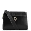 Bolsa Transversal Couro Preto - imagem 1