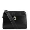 Bolsa Transversal Couro Preto - imagem 1