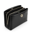 Bolsa Transversal Couro Preto - imagem 4