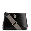 Bolsa Transversal Couro Preto - imagem 1