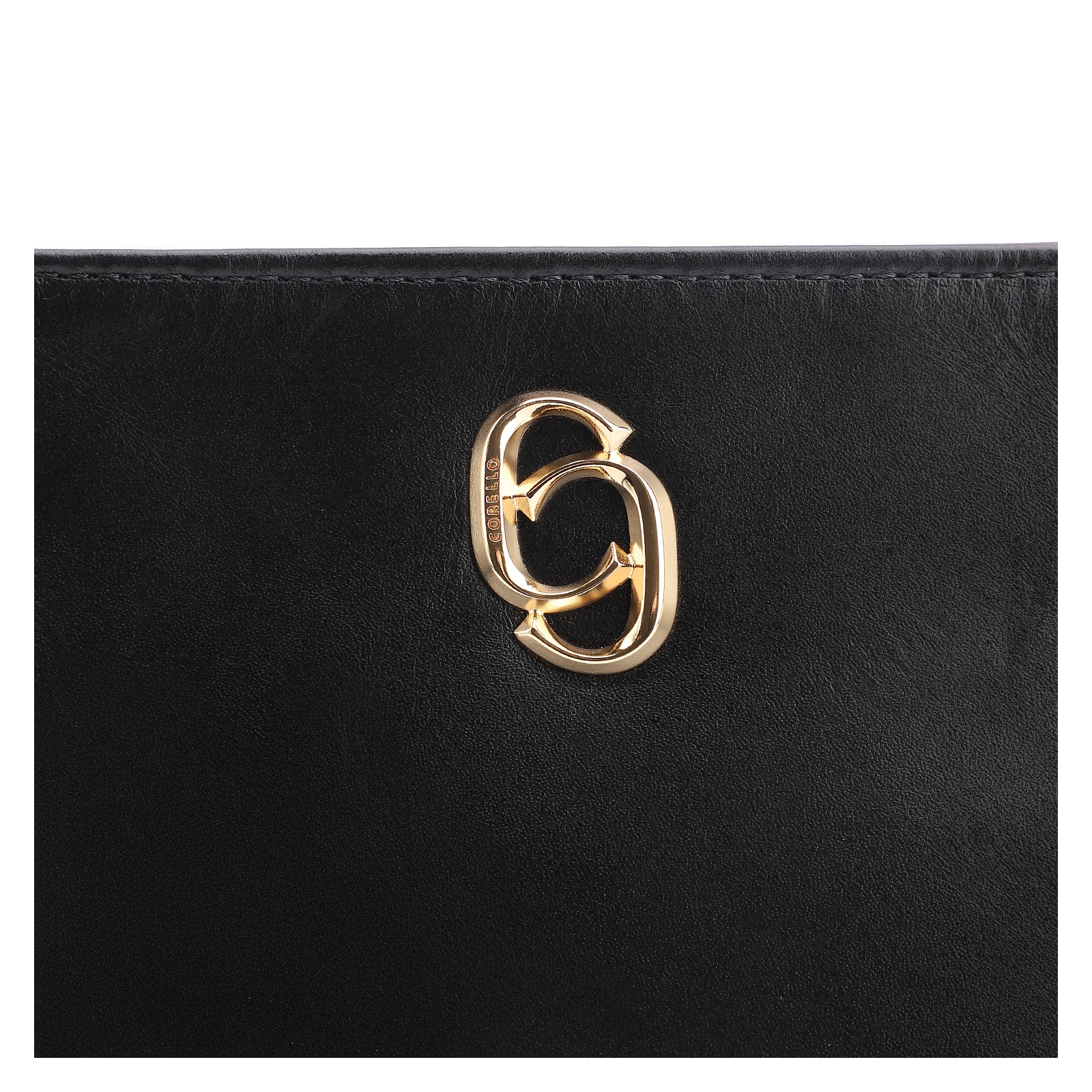 Bolsa Transversal Couro Preto