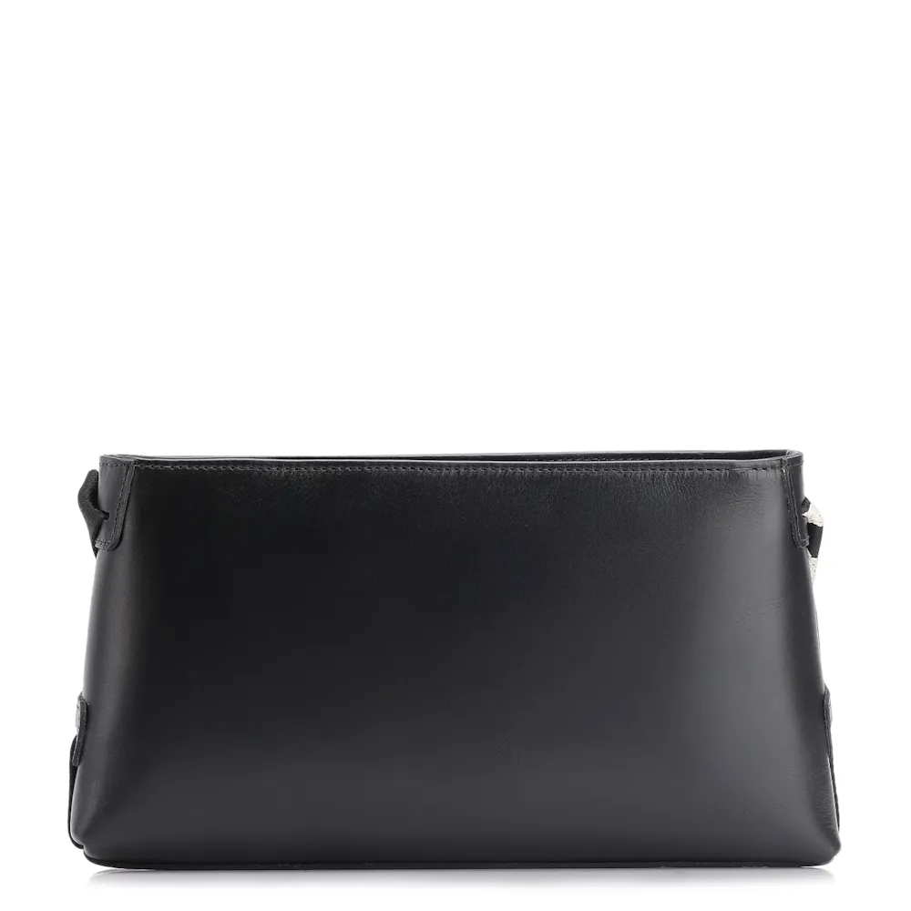 Bolsa Transversal Couro Preto - imagem 3