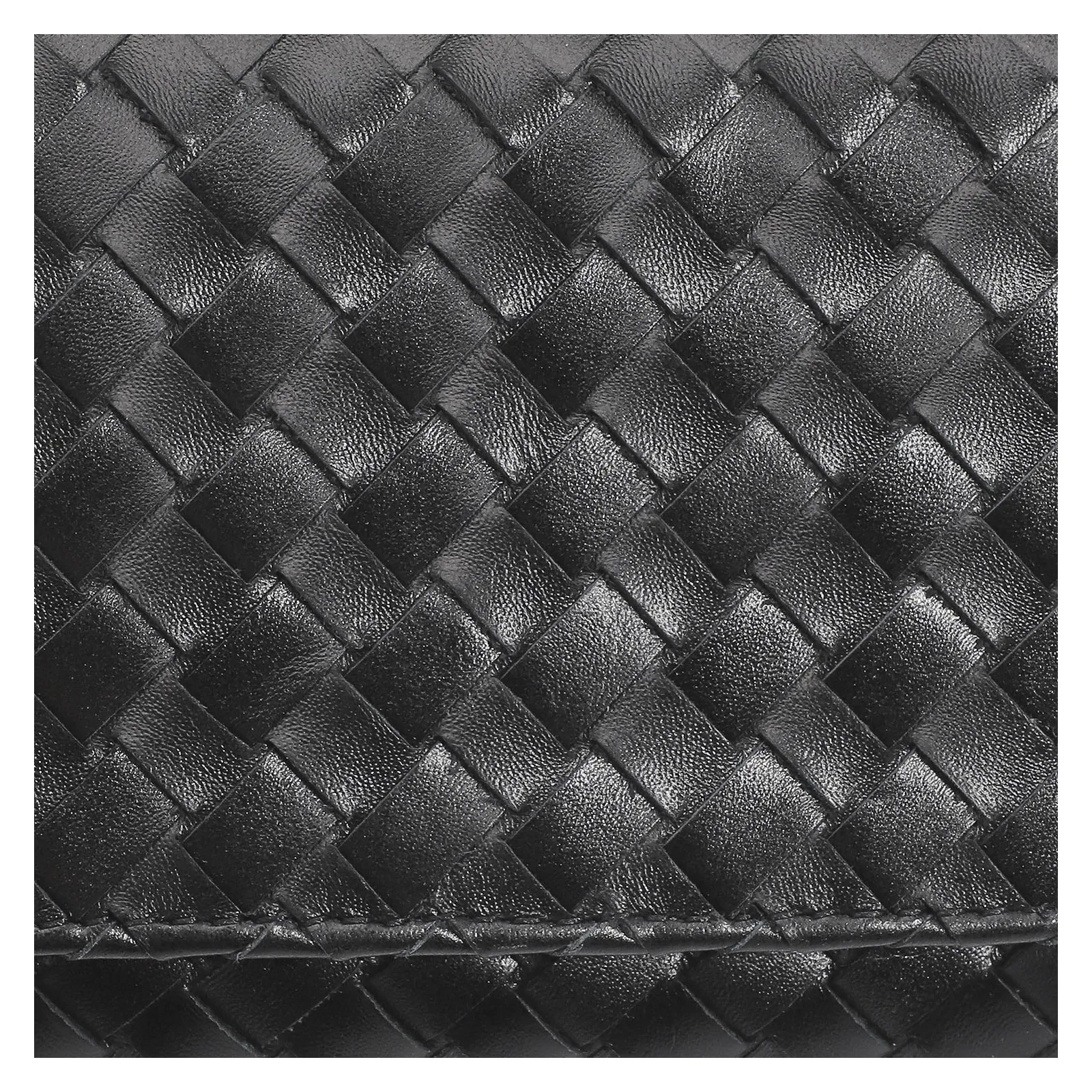 Bolsa Transversal Couro Preto
