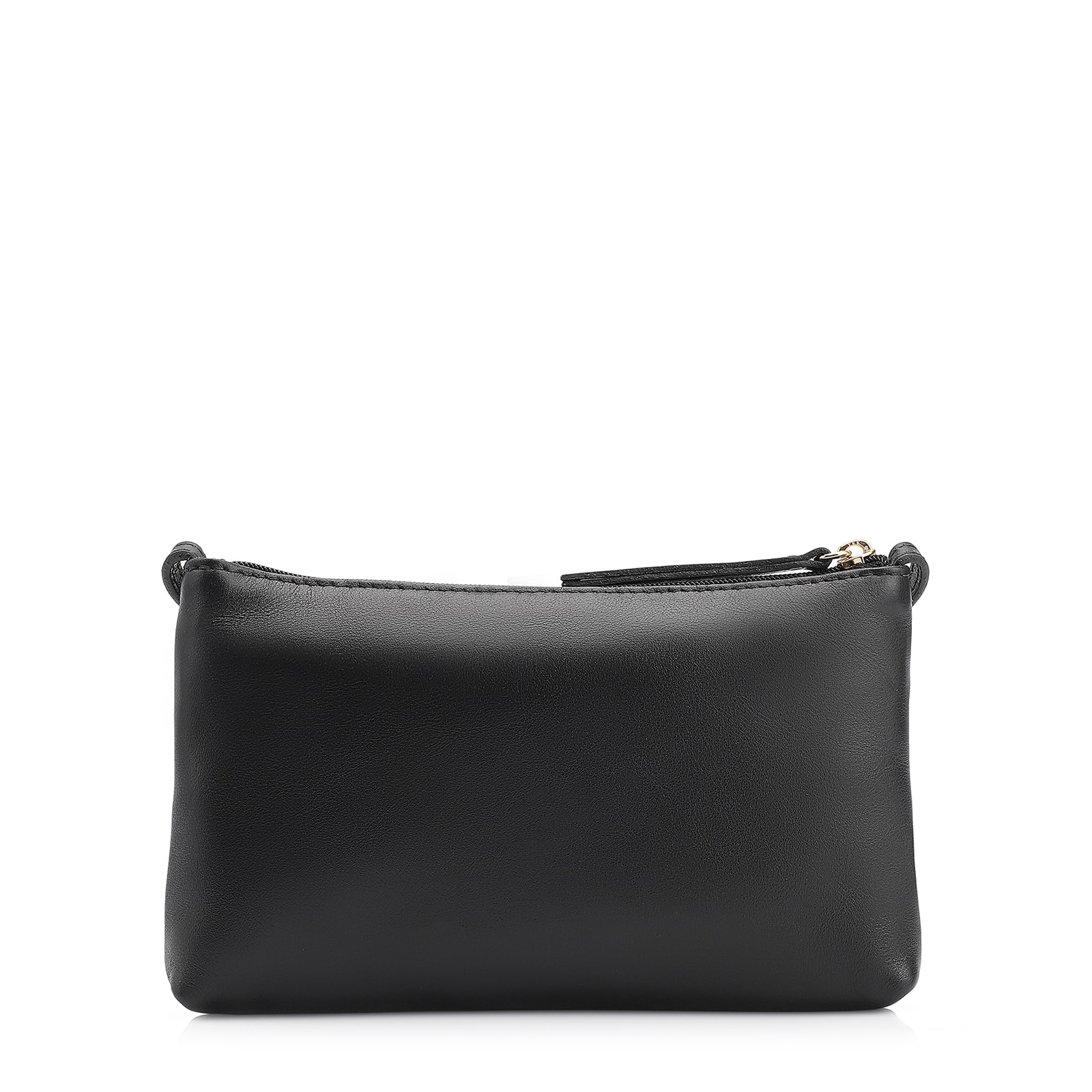 Bolsa Transversal Couro Preto
