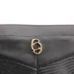 Bolsa Transversal Couro Preto/Couro Nobuck Preto/Lezard Preto - imagem 6