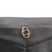 Bolsa Transversal Couro Preto/Couro Nobuck Preto/Lezard Preto - imagem 6