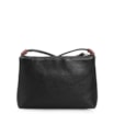 Bolsa Transversal Couro Preto/Marrom - imagem 4