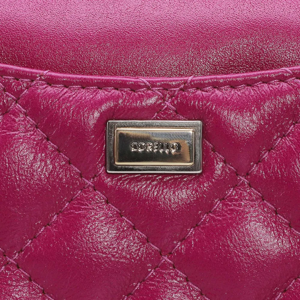 Bolsa Transversal Couro Rosa - imagem 5