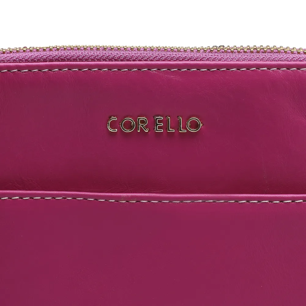 Bolsa Transversal Couro Rosa - imagem 5