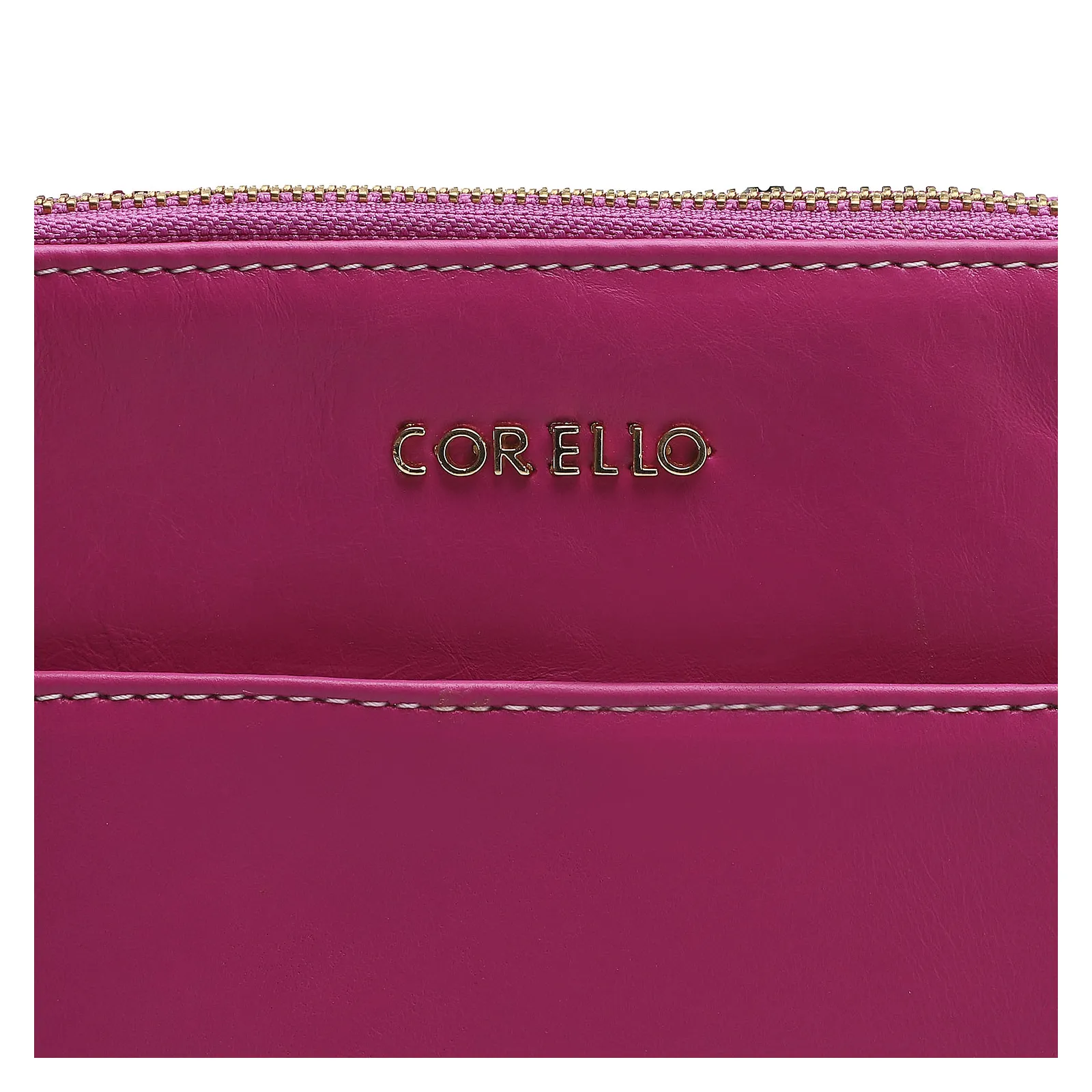 Bolsa Transversal Couro Rosa