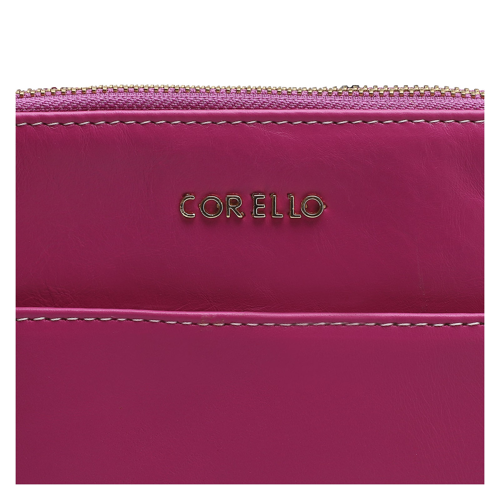 Bolsa Transversal Couro Rosa