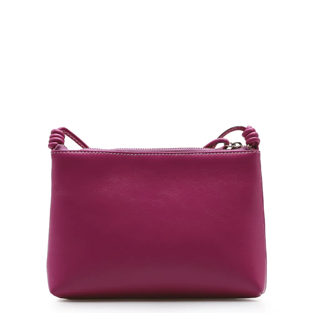 Bolsa Transversal Couro Rosa - imagem 3