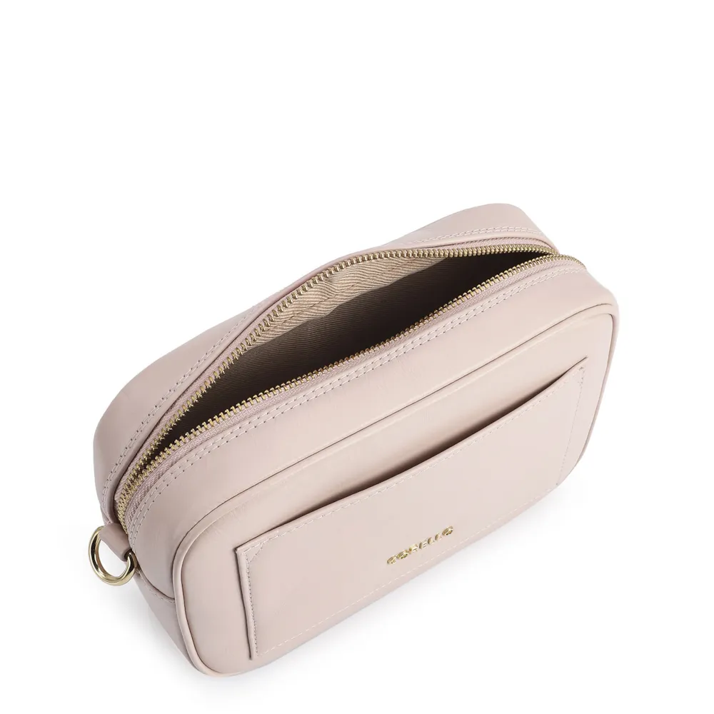 Bolsa Transversal Couro Rosa - imagem 4