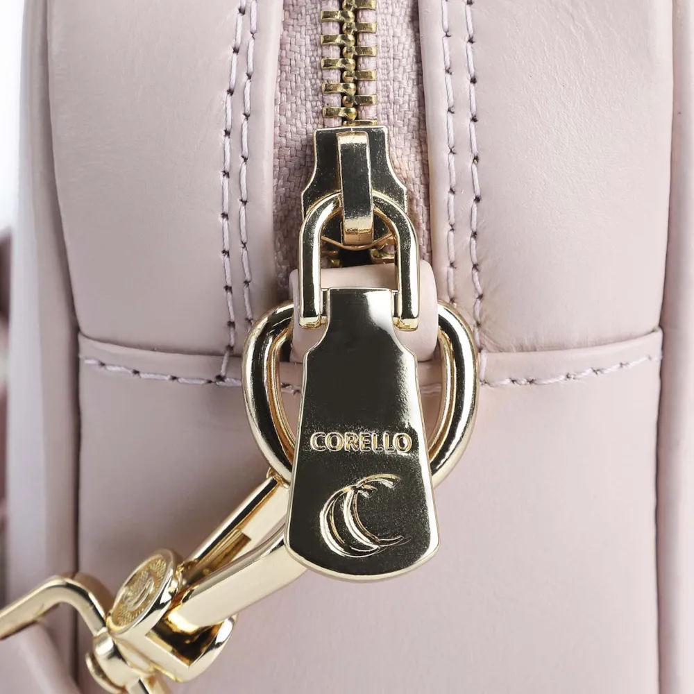 Bolsa Transversal Couro Rosa - imagem 5