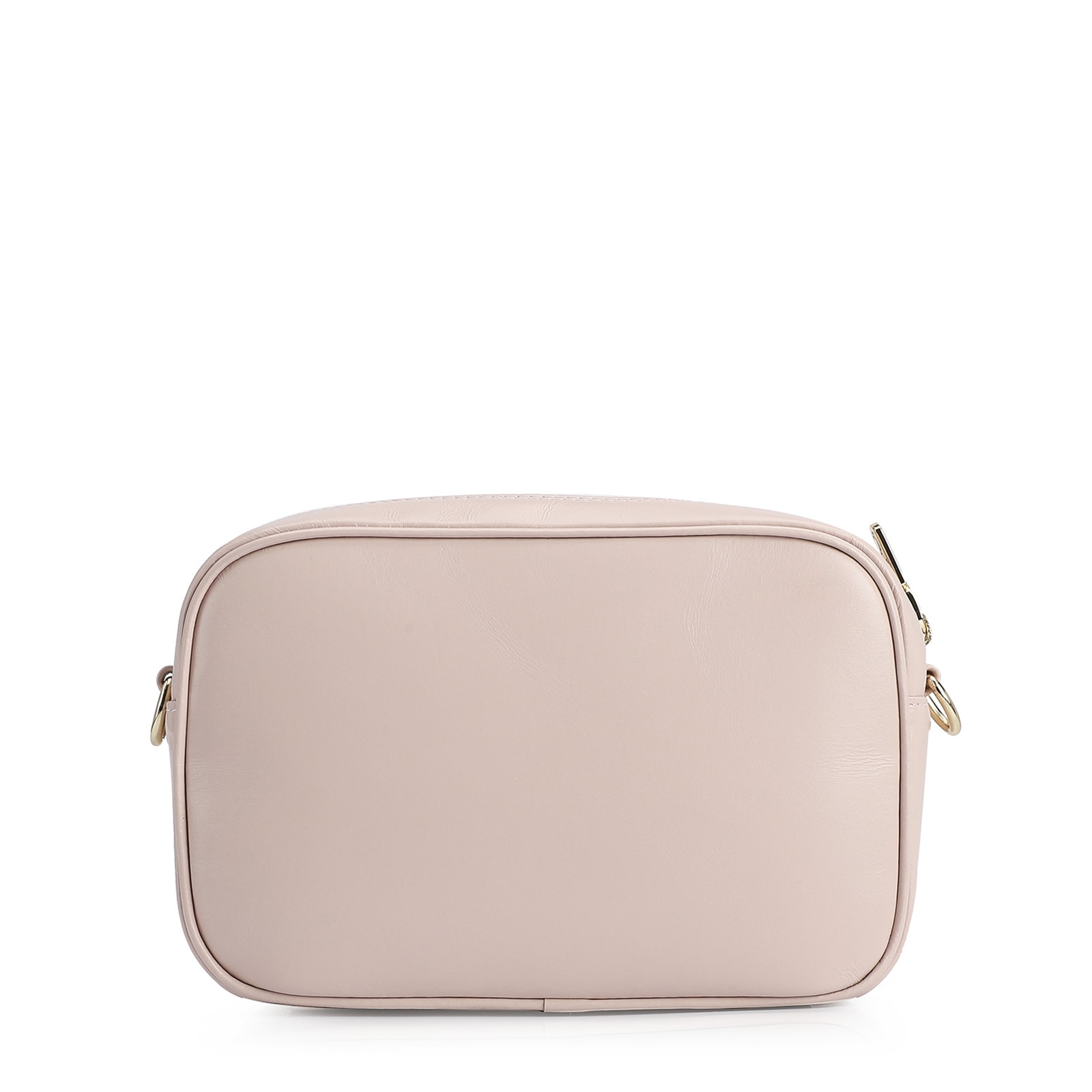 Bolsa Transversal Couro Rosa