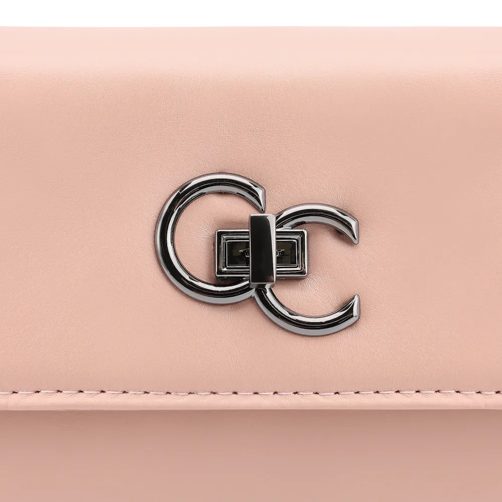 Bolsa Transversal Couro Rosa - imagem 6