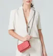 Bolsa Transversal Couro Rosa - imagem 2