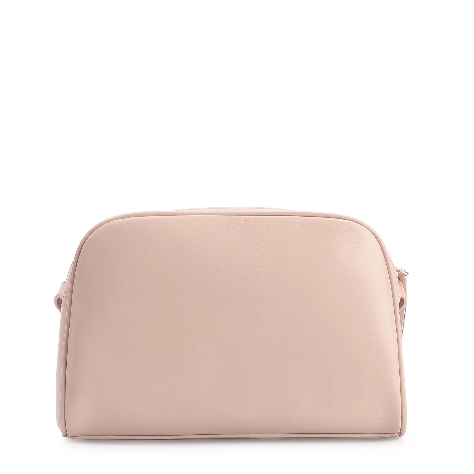 Bolsa Transversal Couro Rosa