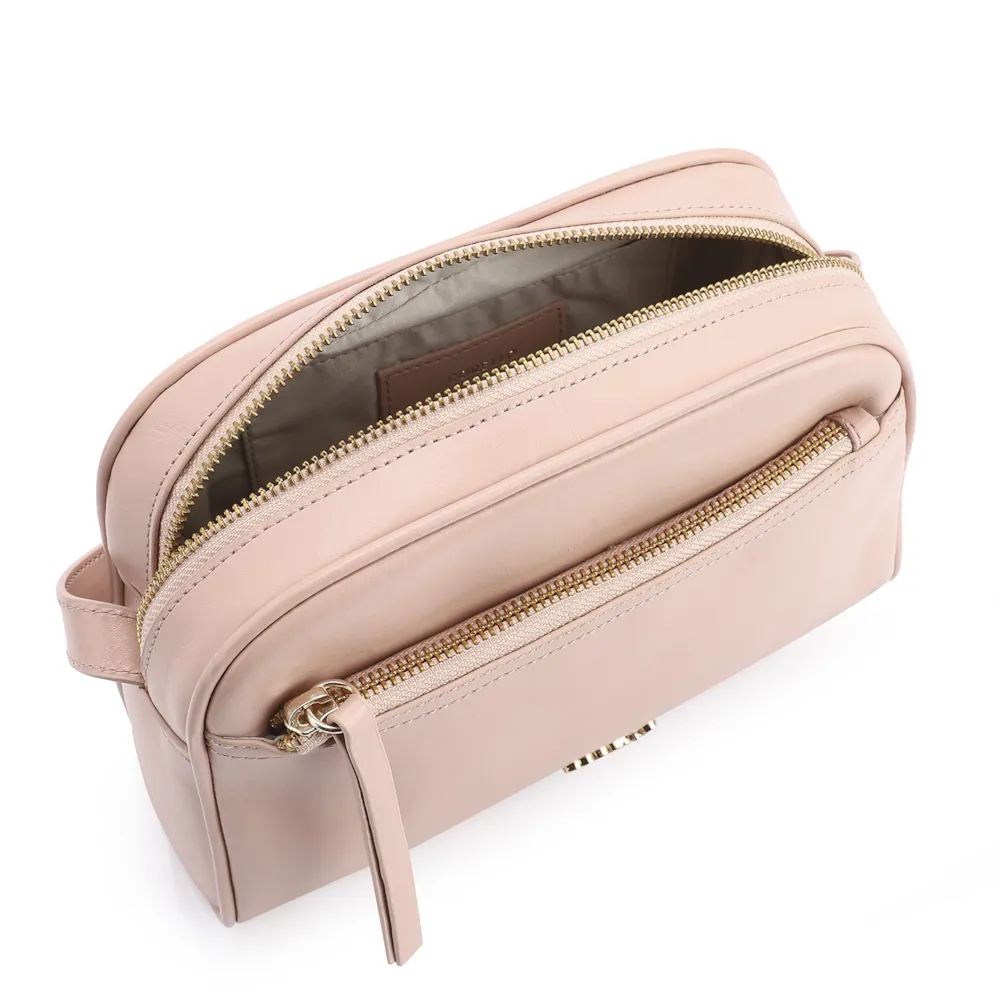 Bolsa Transversal Couro Rosa - imagem 4