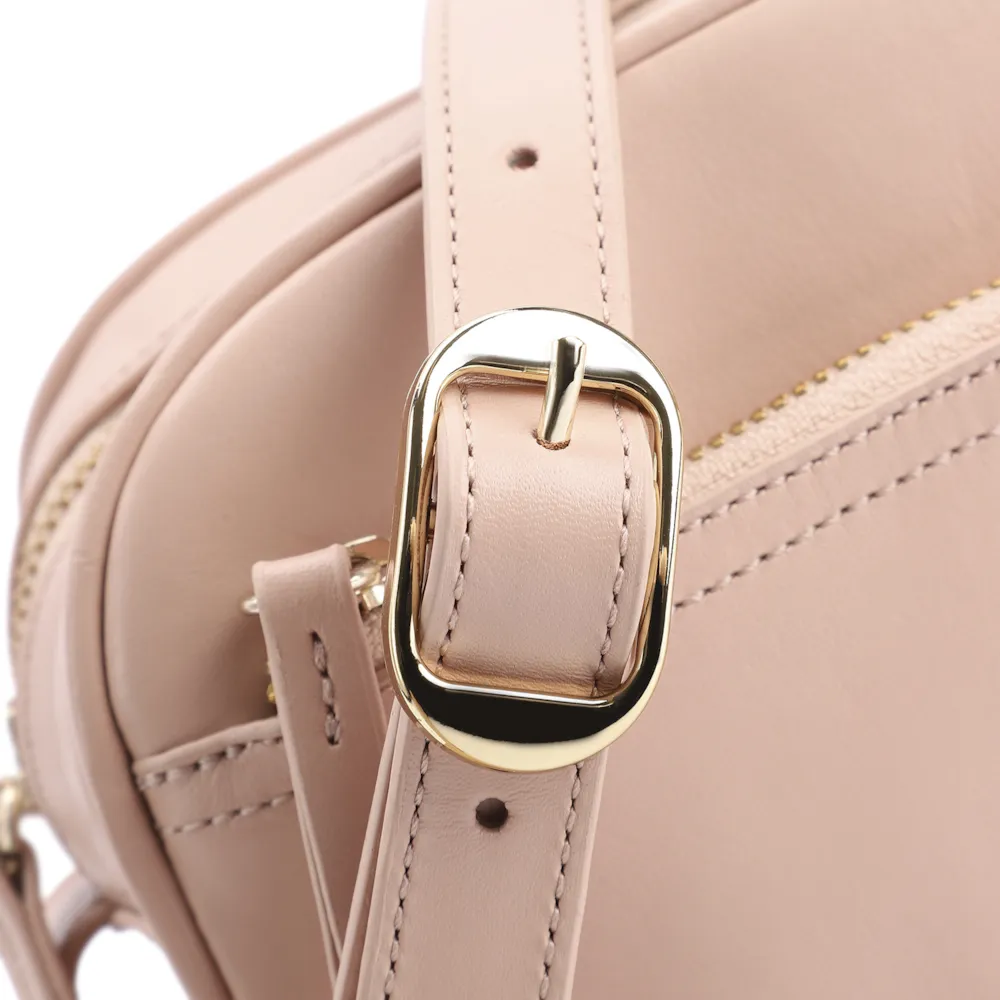 Bolsa Transversal Couro Rosa - imagem 5