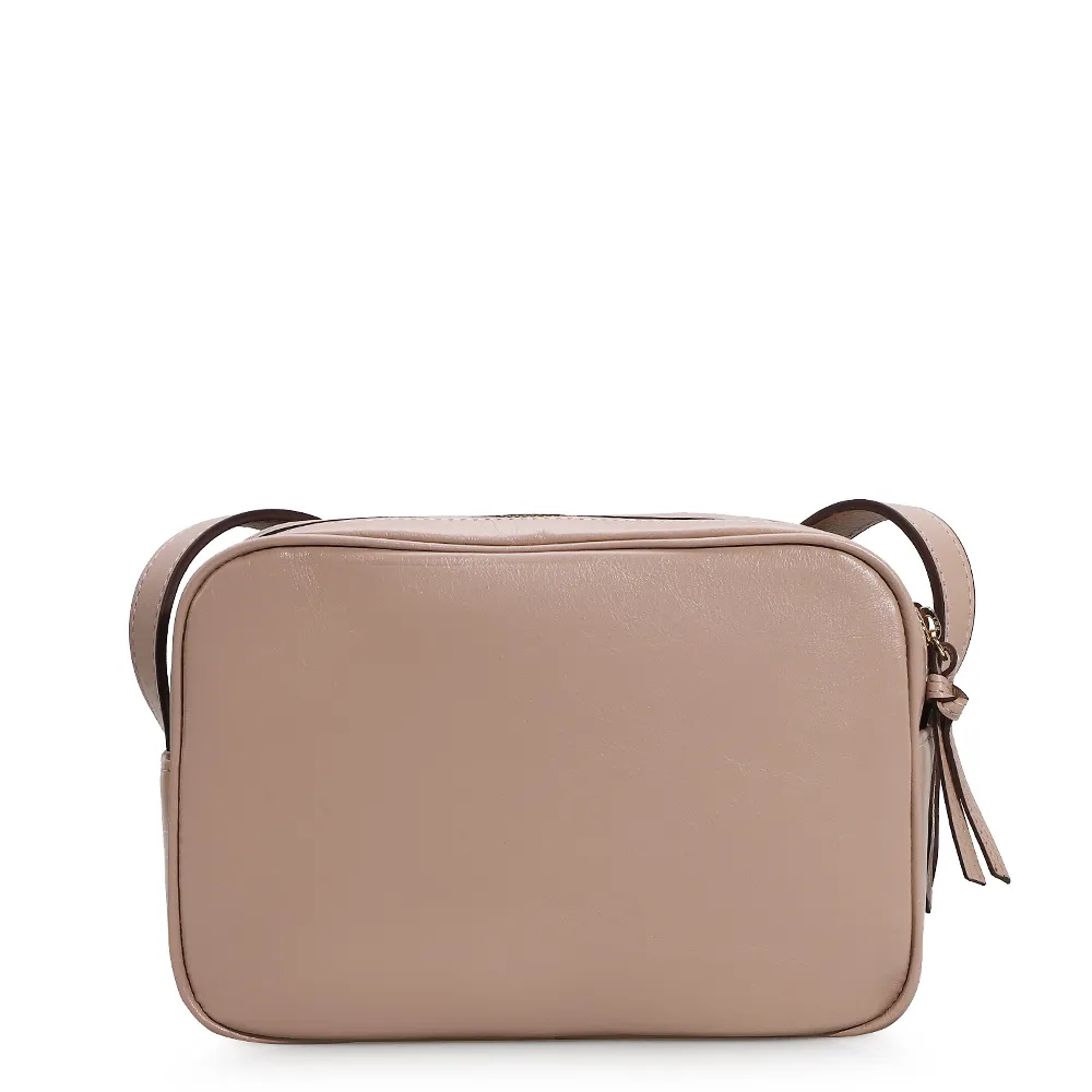 Bolsa Transversal Couro Rosado - imagem 3