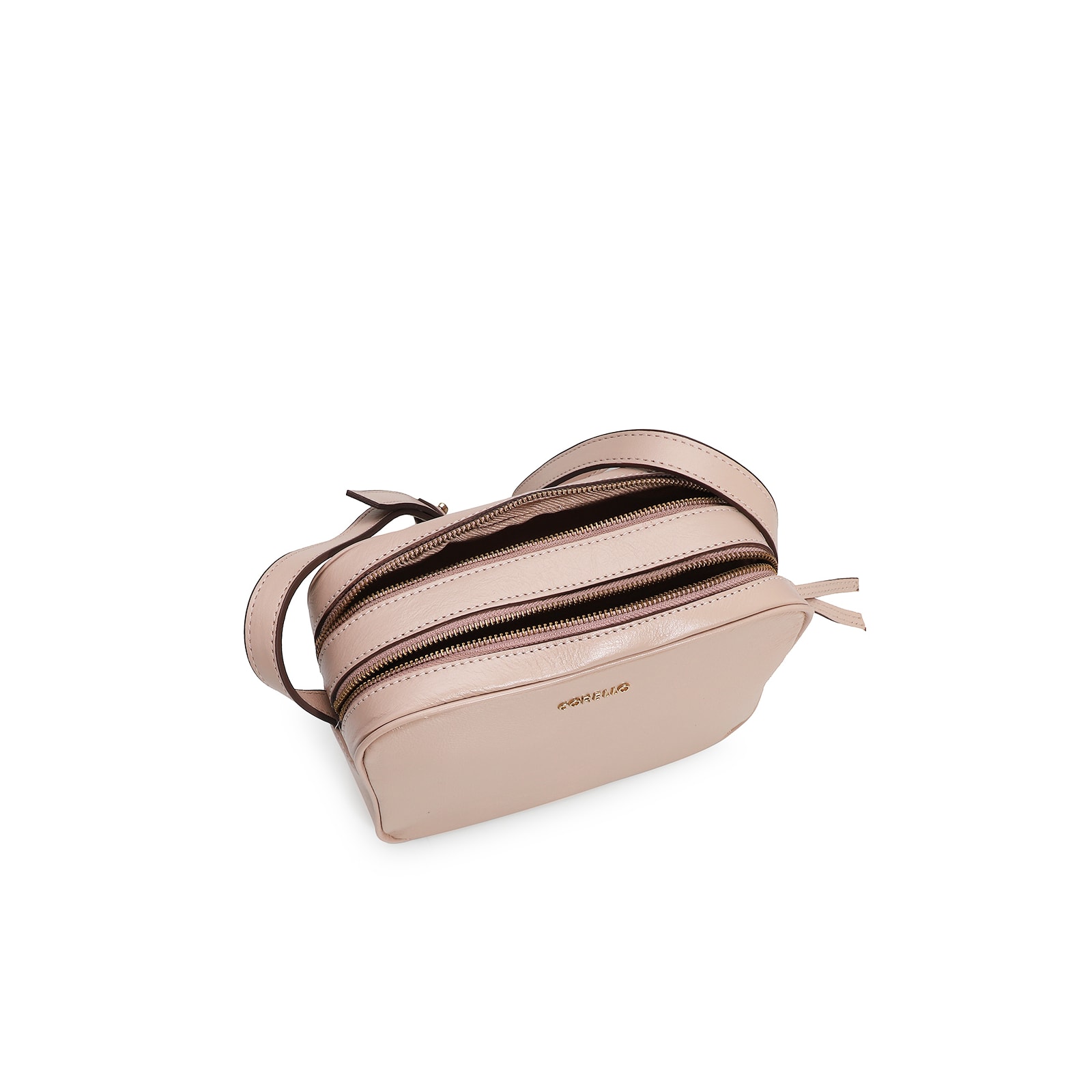Bolsa Transversal Couro Rosado