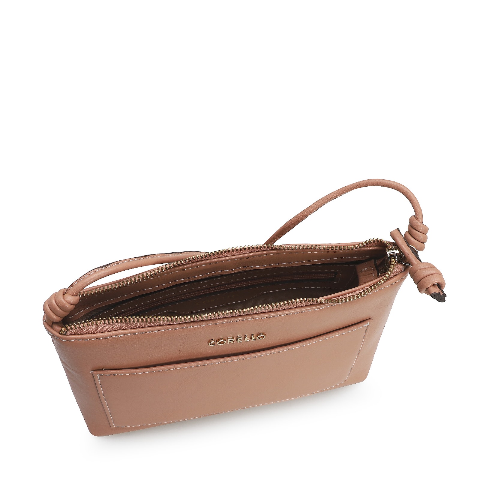 Bolsa Transversal Couro Rose