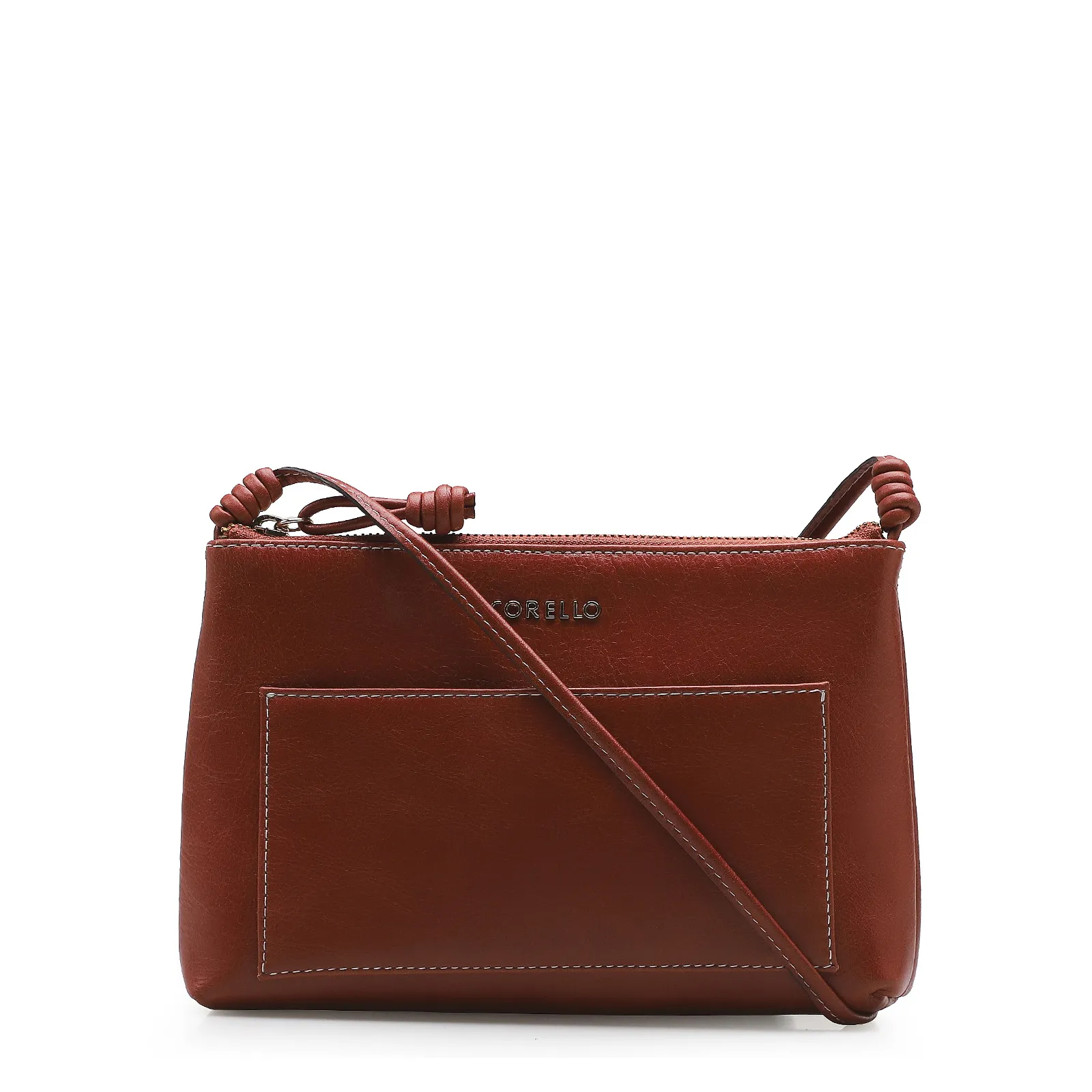 Bolsa Transversal Couro Terracota