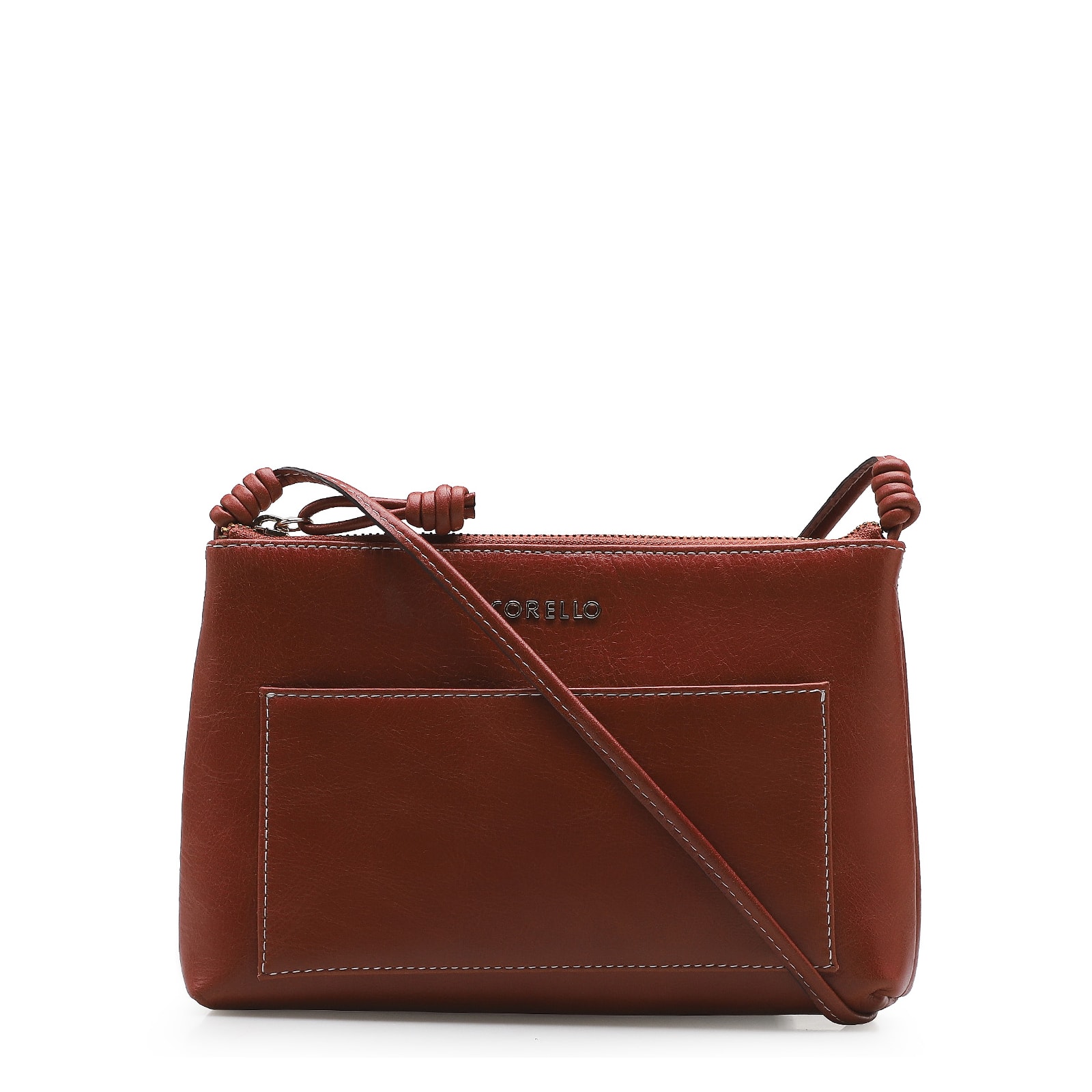 Bolsa Transversal Couro Terracota