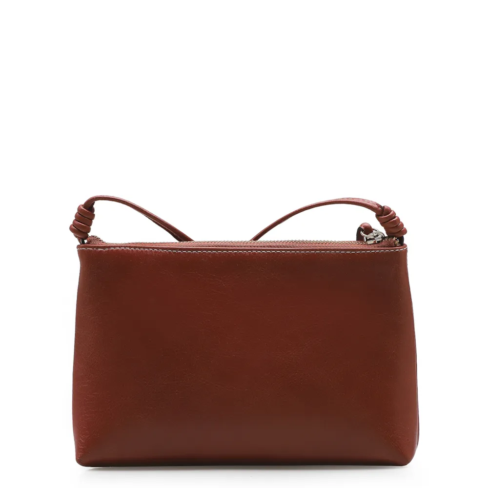 Bolsa Transversal Couro Terracota - imagem 3
