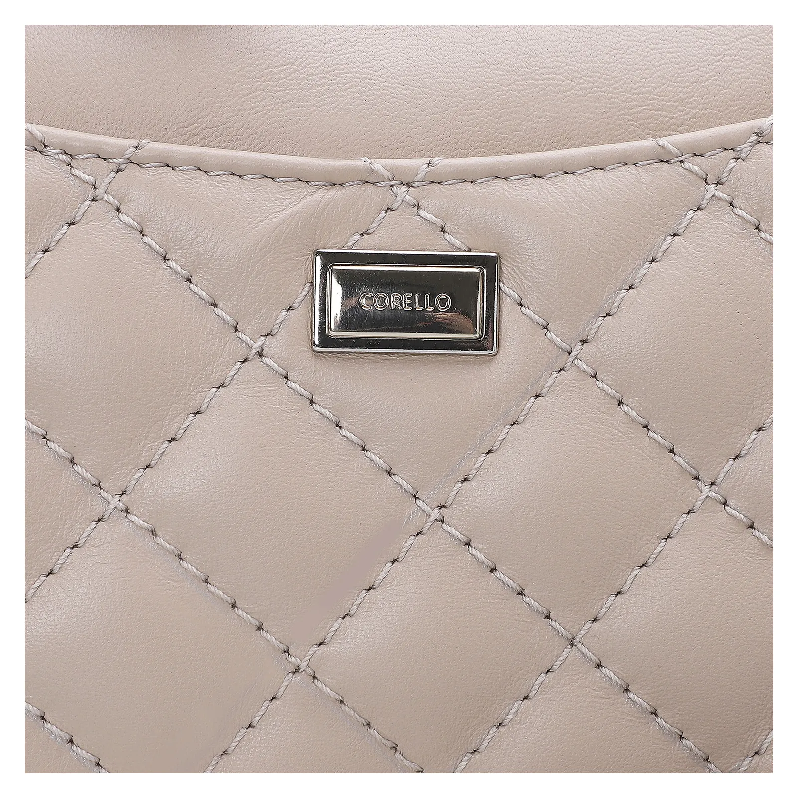Bolsa Transversal Couro Vanilla