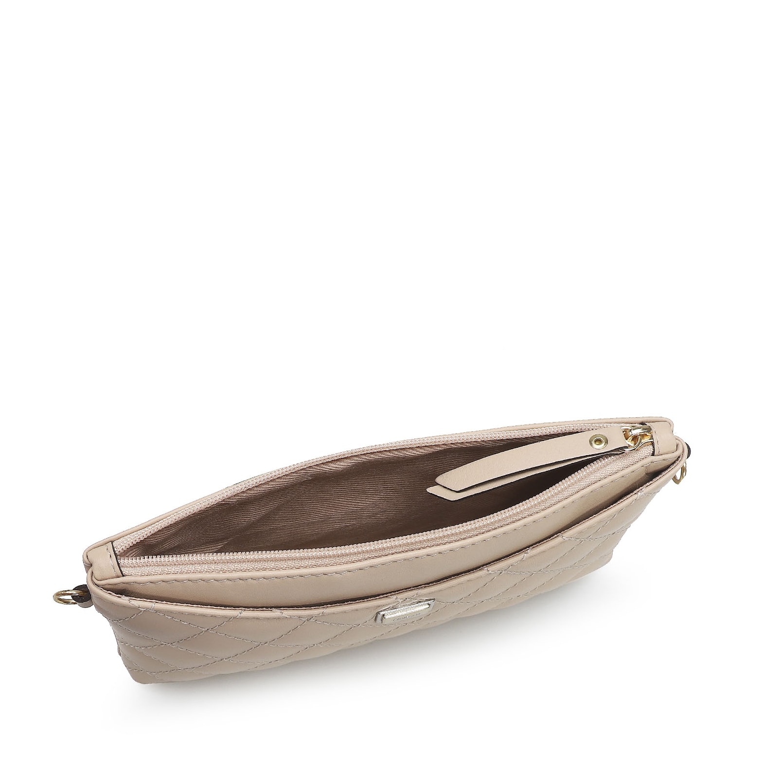 Bolsa Transversal Couro Vanilla