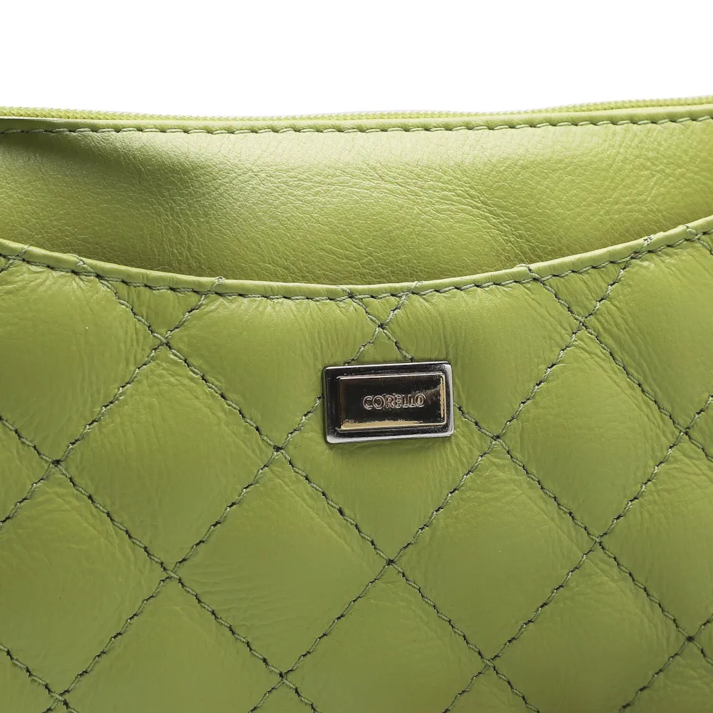 Bolsa Transversal Couro Verde - imagem 5