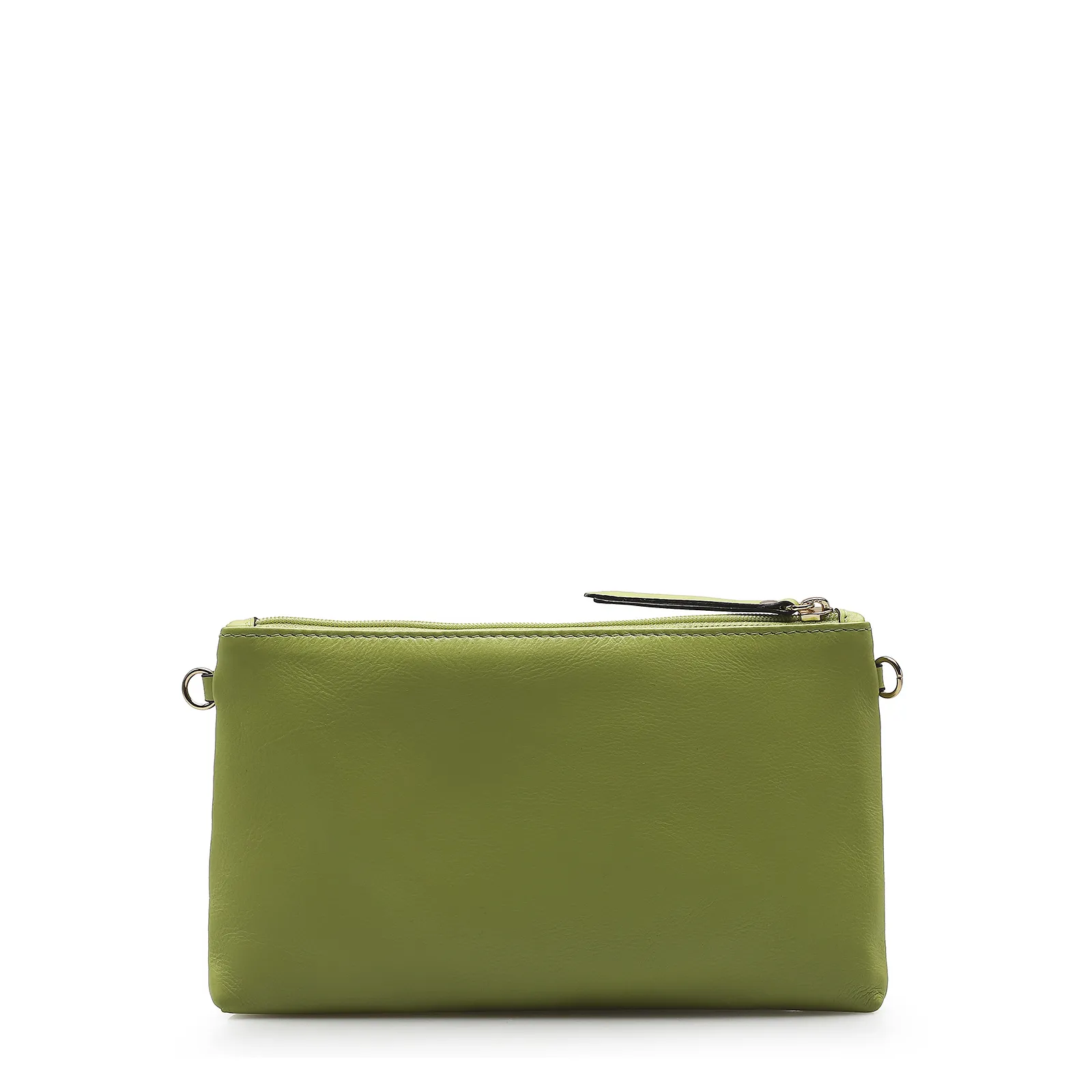 Bolsa Transversal Couro Verde