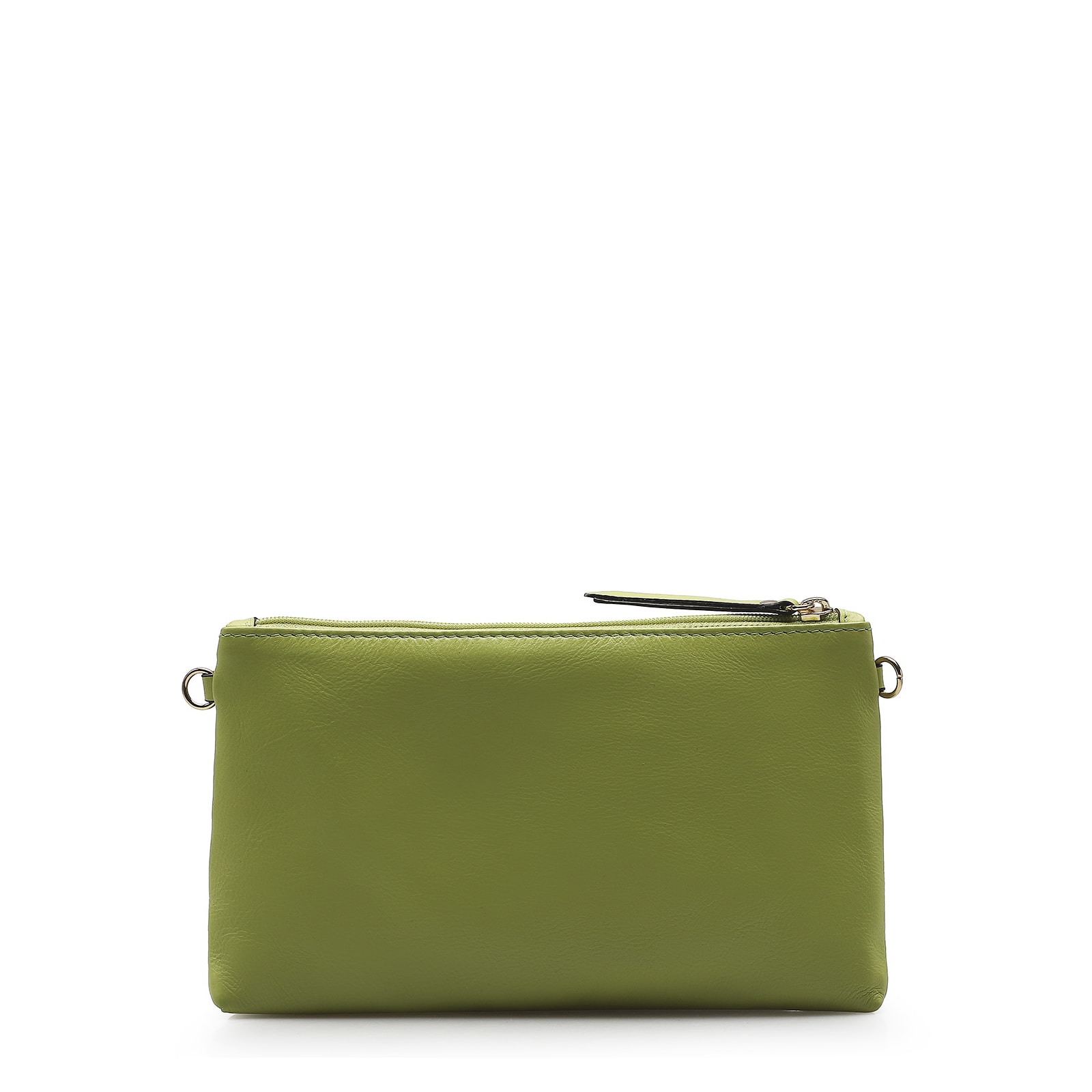 Bolsa Transversal Couro Verde
