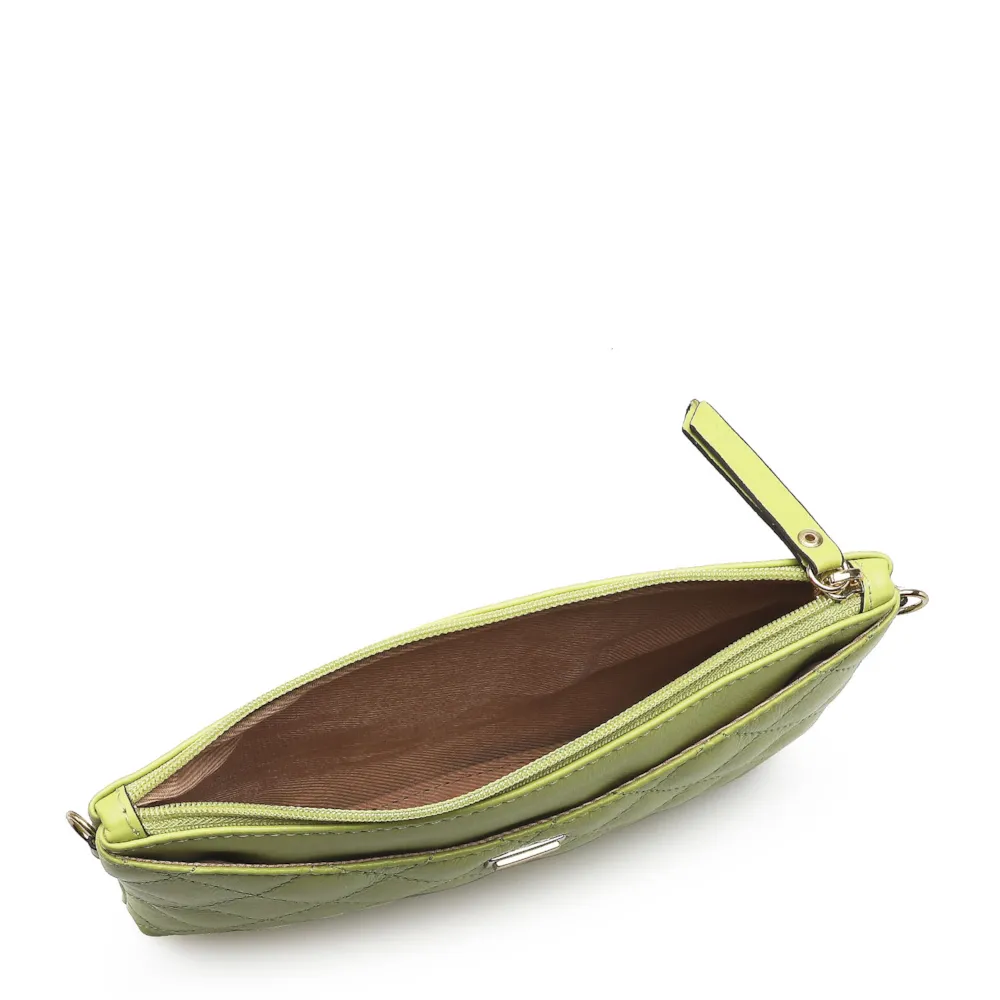 Bolsa Transversal Couro Verde - imagem 4