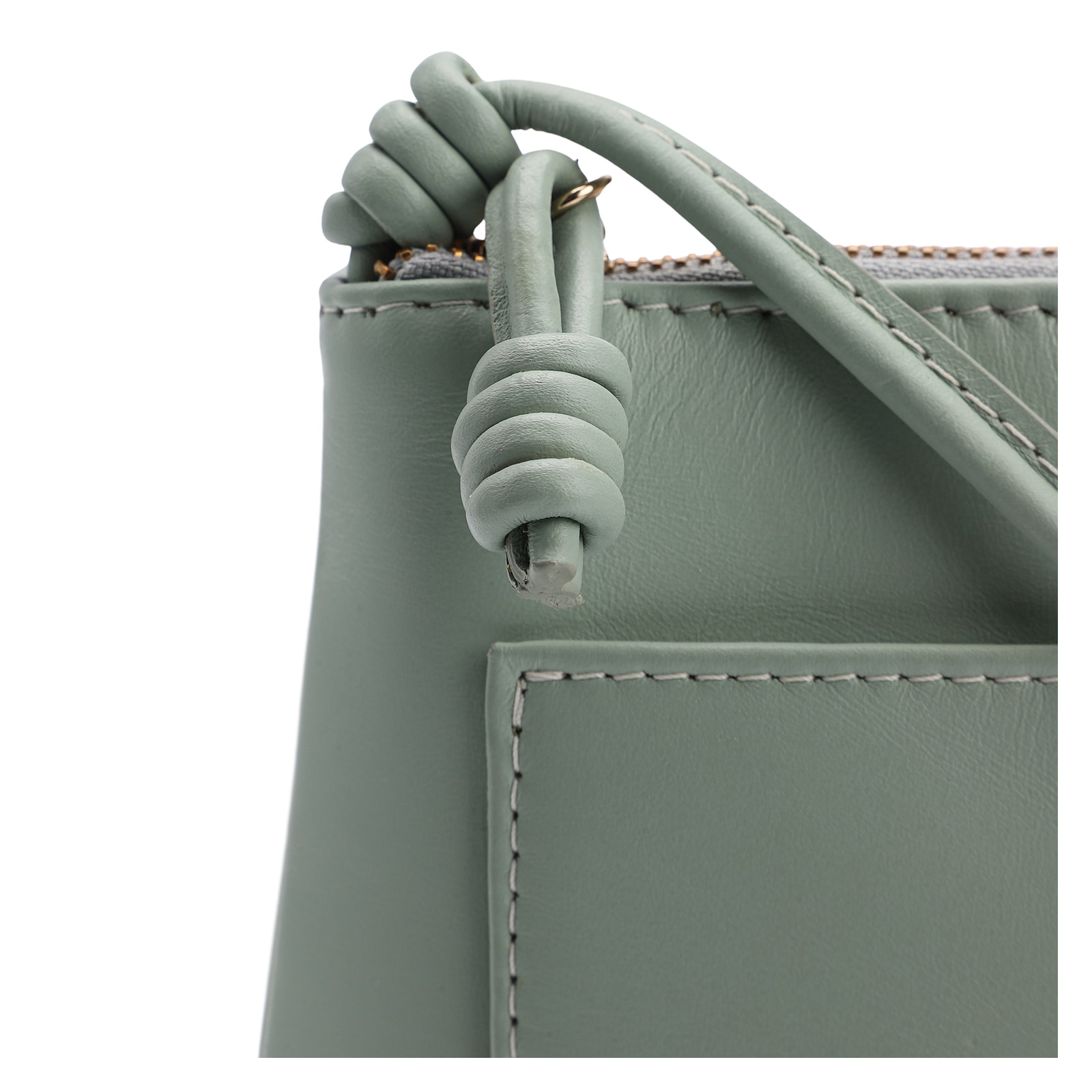 Bolsa Transversal Couro Verde