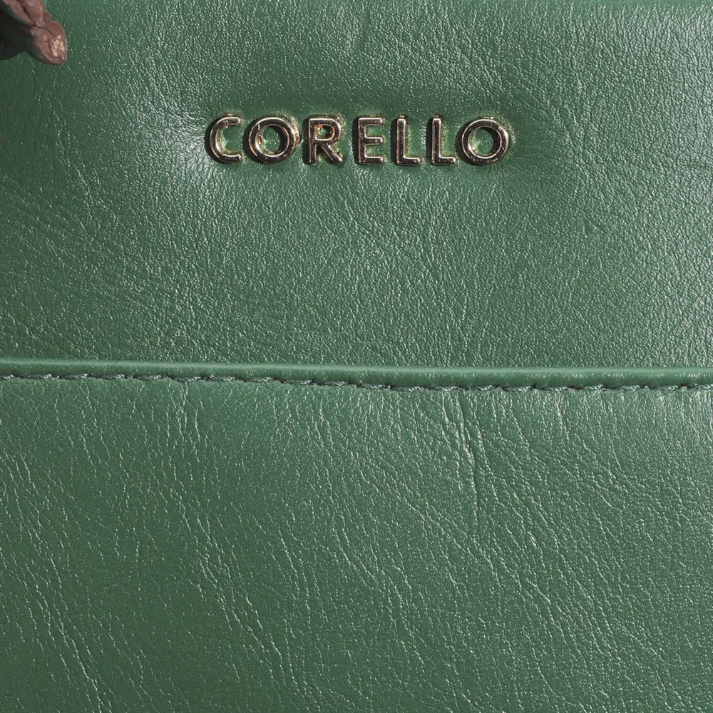 Bolsa Transversal Couro Verde - imagem 6