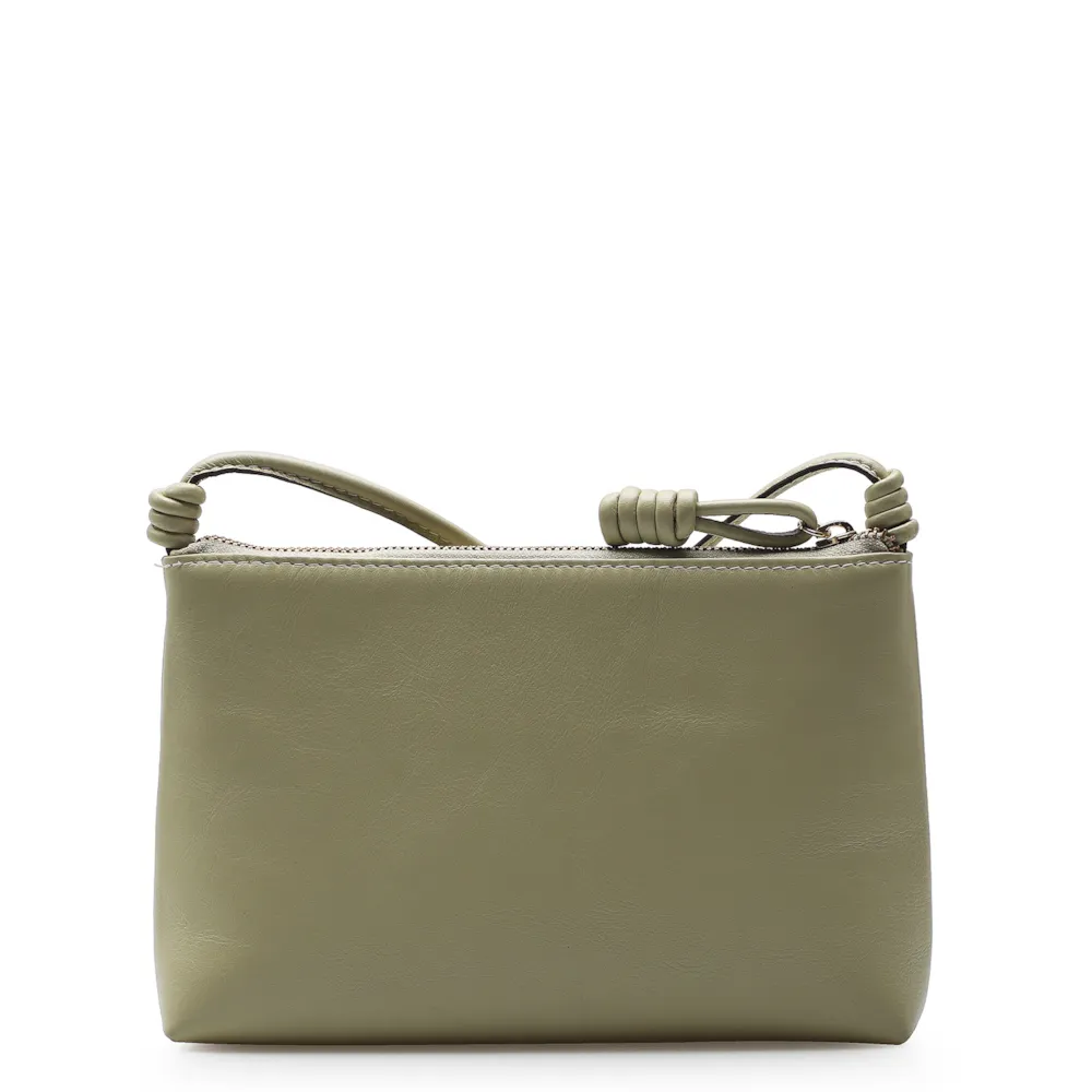 Bolsa Transversal Couro Verde - imagem 4