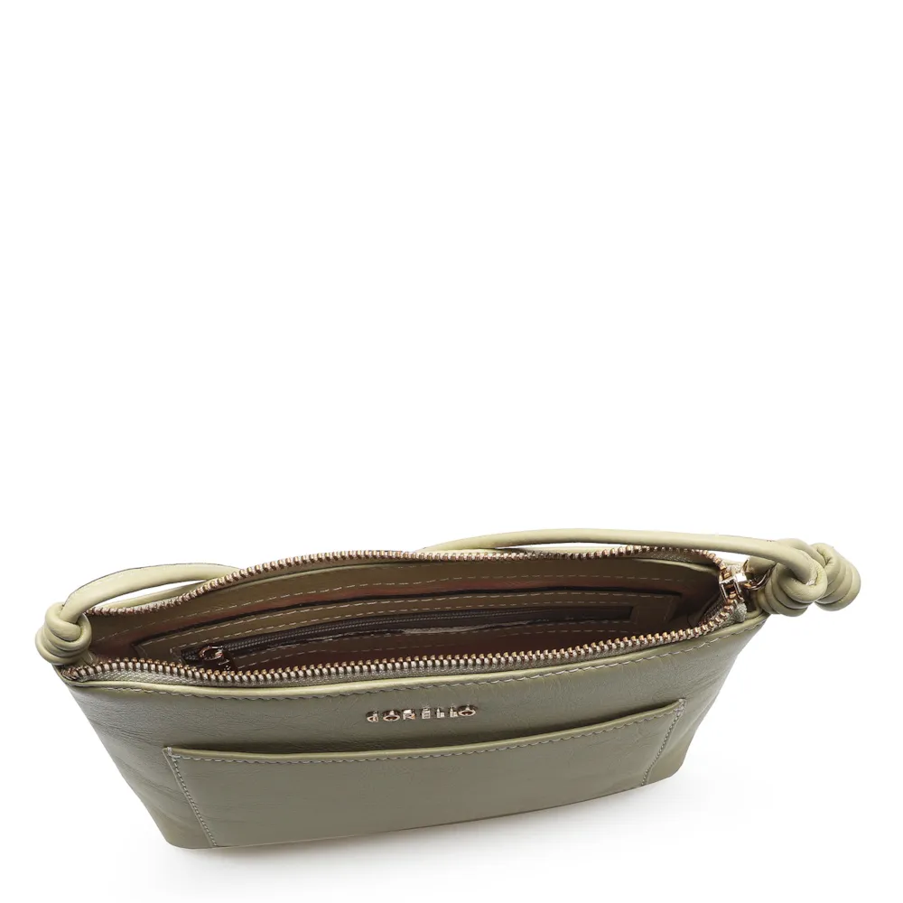 Bolsa Transversal Couro Verde - imagem 5