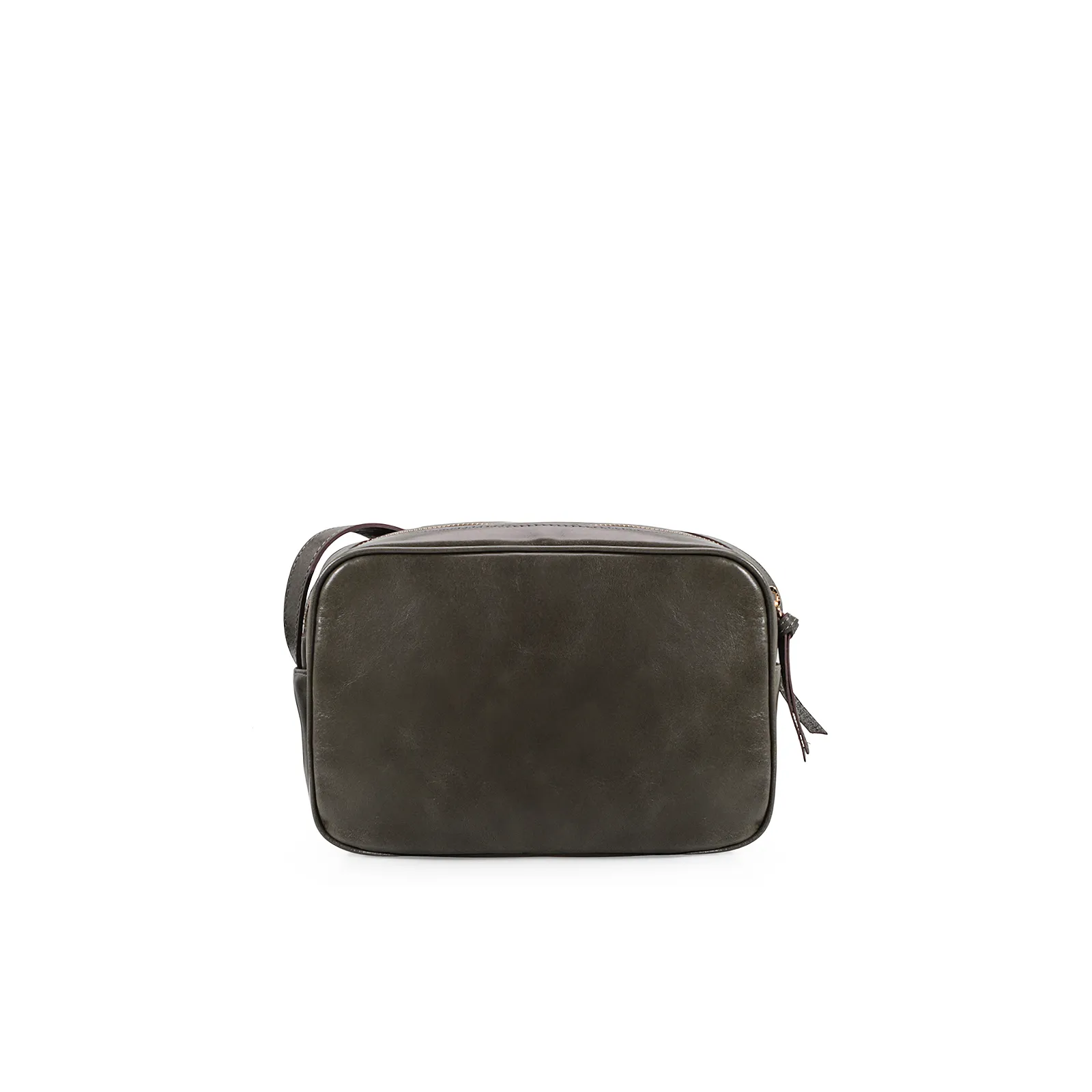 Bolsa Transversal Couro Verde
