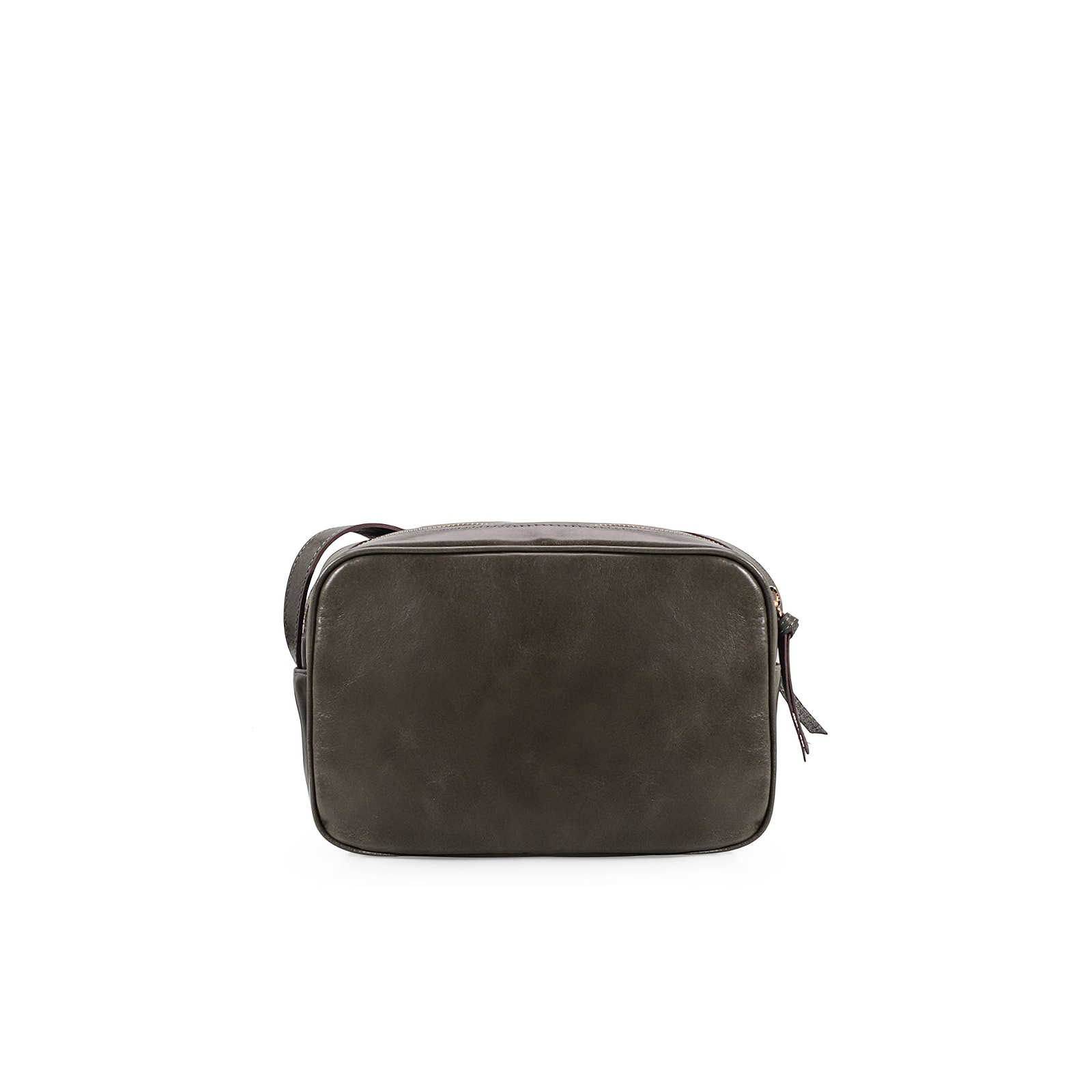 Bolsa Transversal Couro Verde
