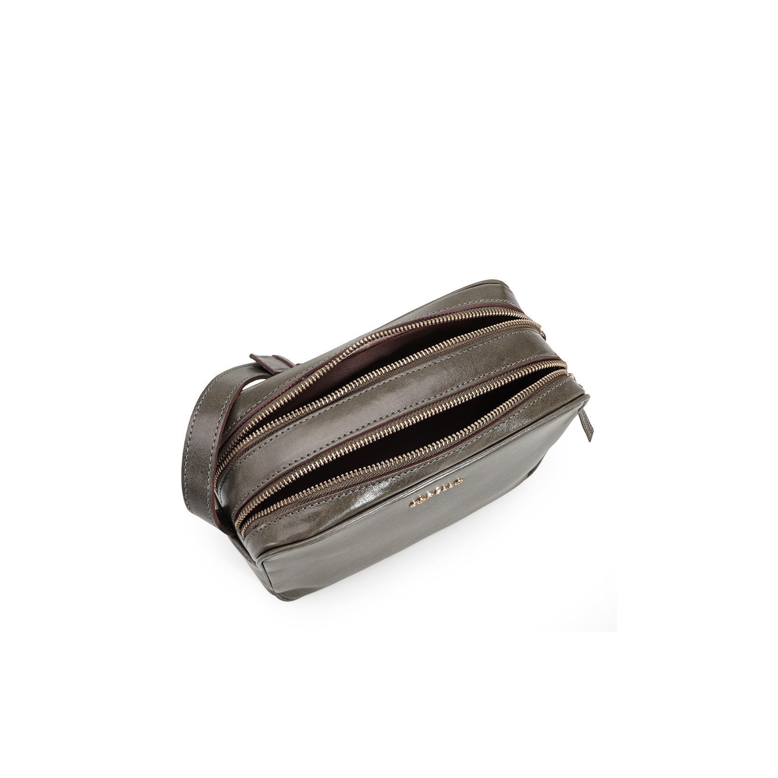 Bolsa Transversal Couro Verde